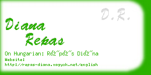 diana repas business card